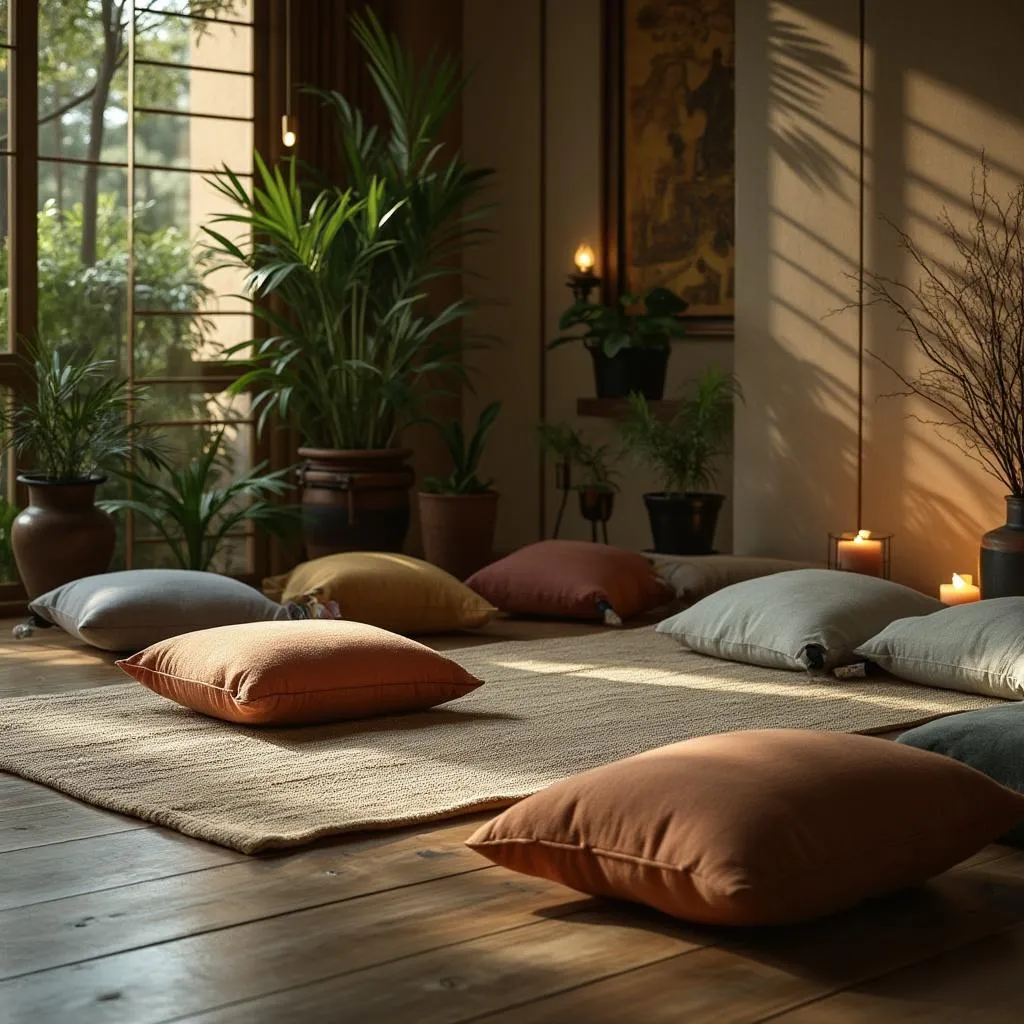Notre espace de méditation et de pleine conscience
